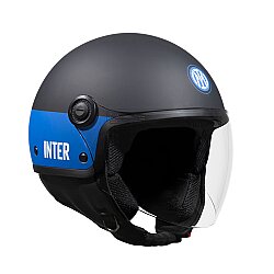 TUCANO URBANO EL JETTIN 6.0 YARIM KASK INTER NERAZZURRO MAT SİYAH - 10