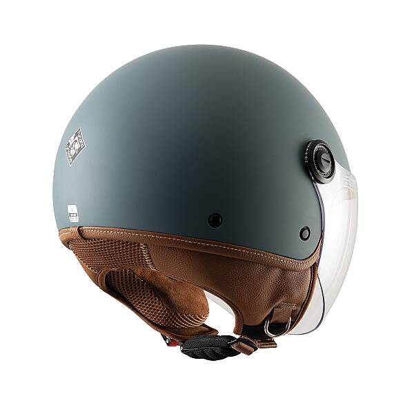 TUCANO URBANO EL JETTIN 6.0 YARIM KASK MAT PETROL MAVİ - 3