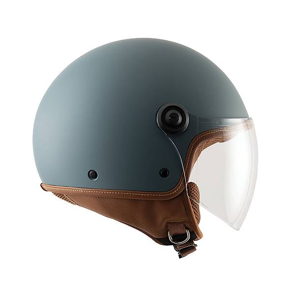 TUCANO URBANO EL JETTIN 6.0 YARIM KASK MAT PETROL MAVİ - 4