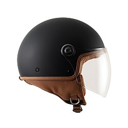 TUCANO URBANO EL JETTIN 6.0 YARIM KASK MAT SİYAH - 2