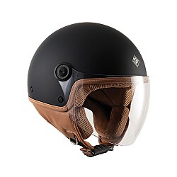 TUCANO URBANO EL JETTIN 6.0 YARIM KASK MAT SİYAH - 1