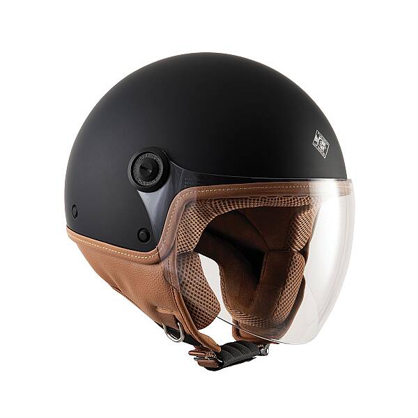 TUCANO URBANO EL JETTIN 6.0 YARIM KASK MAT SİYAH - 1
