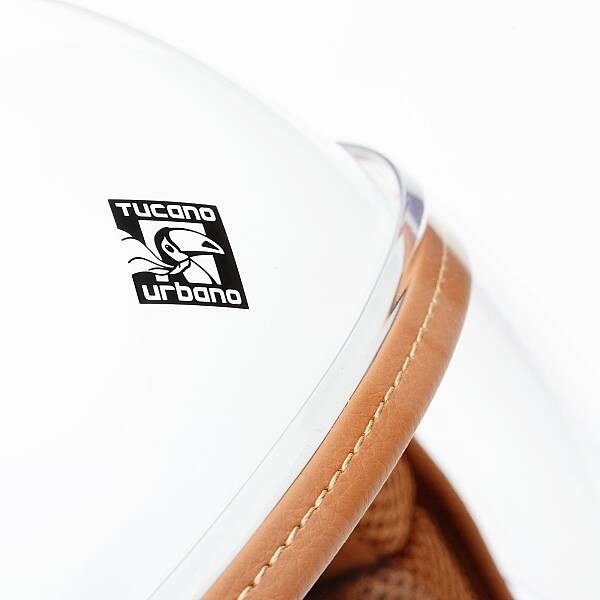 TUCANO URBANO EL JETTIN 6.0 YARIM KASK MILAN DEVIL İNCİ BEYAZI - 7