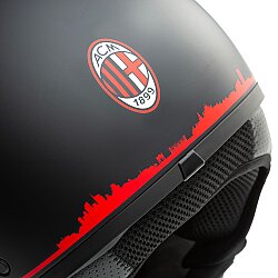TUCANO URBANO EL JETTIN 6.0 YARIM KASK MILAN SKYLINE MAT SİYAH - 9