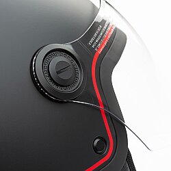 TUCANO URBANO EL JETTIN 6.0 YARIM KASK MILAN SKYLINE MAT SİYAH - 10