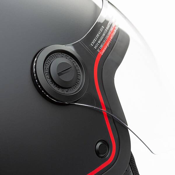 TUCANO URBANO EL JETTIN 6.0 YARIM KASK MILAN SKYLINE MAT SİYAH - 10