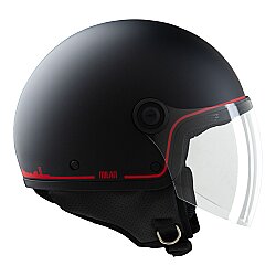 TUCANO URBANO EL JETTIN 6.0 YARIM KASK MILAN SKYLINE MAT SİYAH - 2