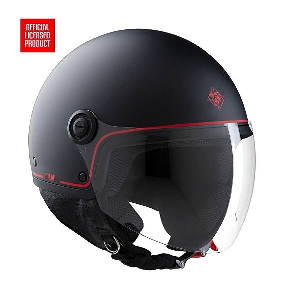 TUCANO URBANO EL JETTIN 6.0 YARIM KASK MILAN SKYLINE MAT SİYAH - 1