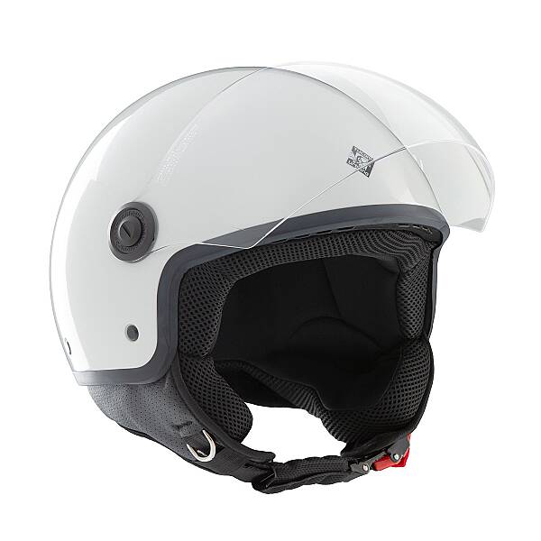 TUCANO URBANO EL JETTIN 6.0 YARIM KASK PARLAK BUZ BEYAZI - 2