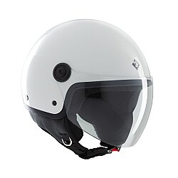 TUCANO URBANO EL JETTIN 6.0 YARIM KASK PARLAK BUZ BEYAZI - 1