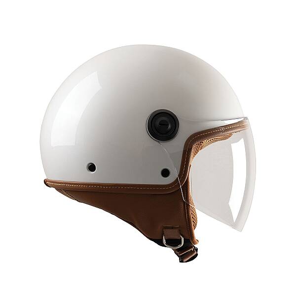 TUCANO URBANO EL JETTIN 6.0 YARIM KASK PARLAK İNCİ BEYAZI - 2