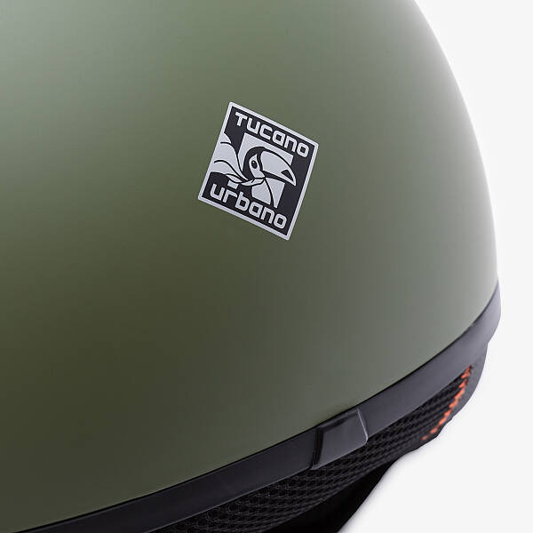TUCANO URBANO EL JETTIN 6.0 YARIM KASK MAT HAKİ YEŞİL - 5