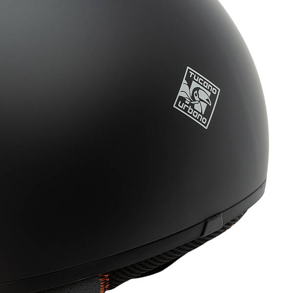 TUCANO URBANO EL JETTIN 6.0 YARIM KASK MAT SİYAH - 5