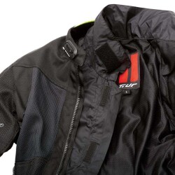 T.UR ETNA YAZLIK TOURING CEKET GRİ NEON SARI - 6