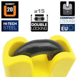 URBAN SECURITY 15MM SRA SINIFI COK AMACLI KILIT U8K - 3