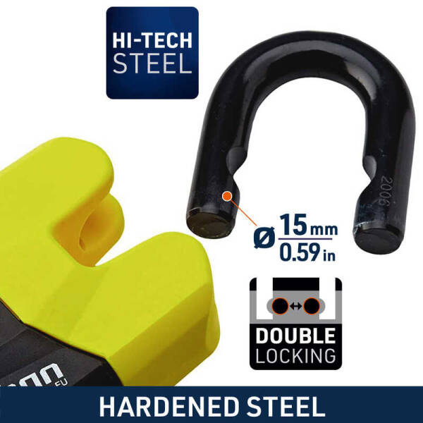 URBAN SECURITY U8K150 14MM SRA SINIFI ZİNCİR KİLİT - 6