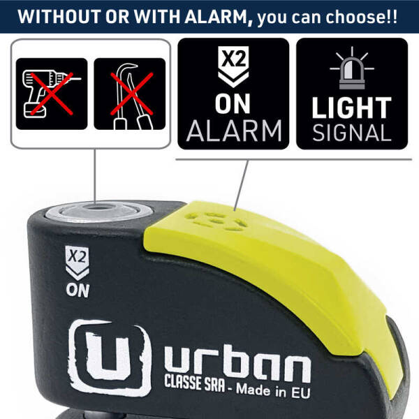 URBAN SECURITY UR10 SRA ALARMLI DİSK KİLİDİ - 4