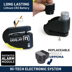 URBAN SECURITY UR10 SRA ALARMLI DİSK KİLİDİ - 7