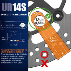URBAN SECURITY UR14S SRA SINIFI ALARMLI DİSK KİLİDİ - 8