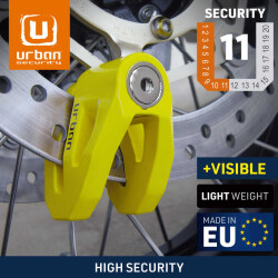 URBAN SECURITY UR208Y 10mm DİSK KİLİDİ - 4