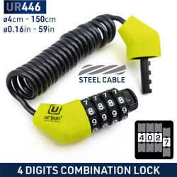 URBAN SECURITY UR446 ŞİFRELİ HALAT KİLİT - 3