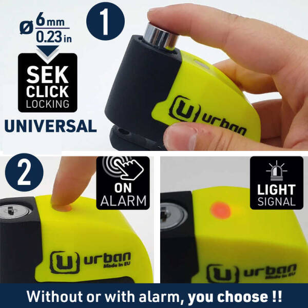 URBAN SECURITY UR6 ALARMLI DISK KILIDI - 4