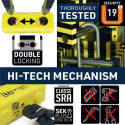 URBAN SECURITY UR74-120 13.5 MM 120CM SRA SINIFI KEMENT ZİNCİR KİLİT - 4