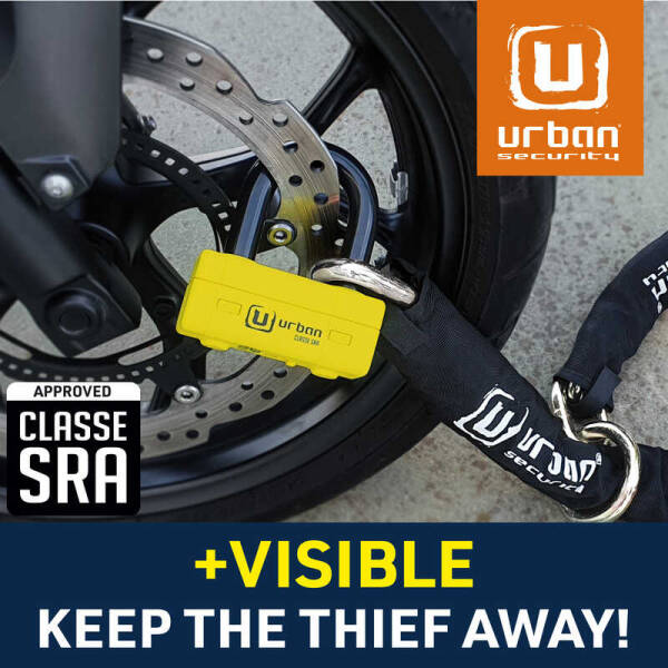 URBAN SECURITY UR74-120 13.5 MM 120CM SRA SINIFI KEMENT ZİNCİR KİLİT - 6
