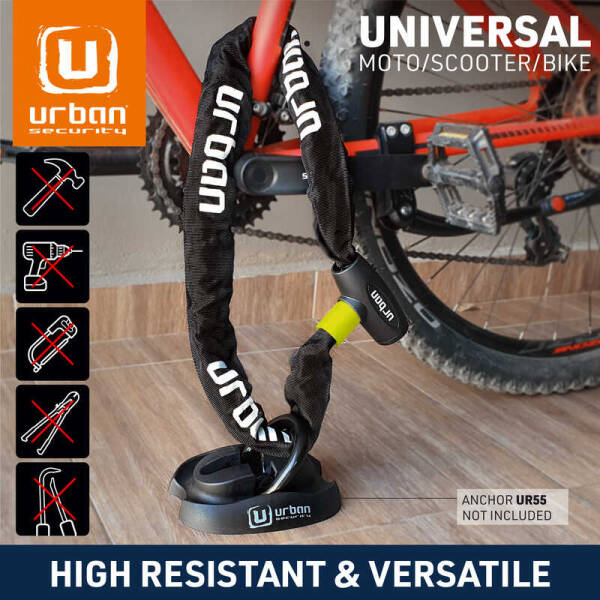 URBAN SECURITY XK170 170CM DÖVME ÇELİK ZİNCİR KİLİT - 2