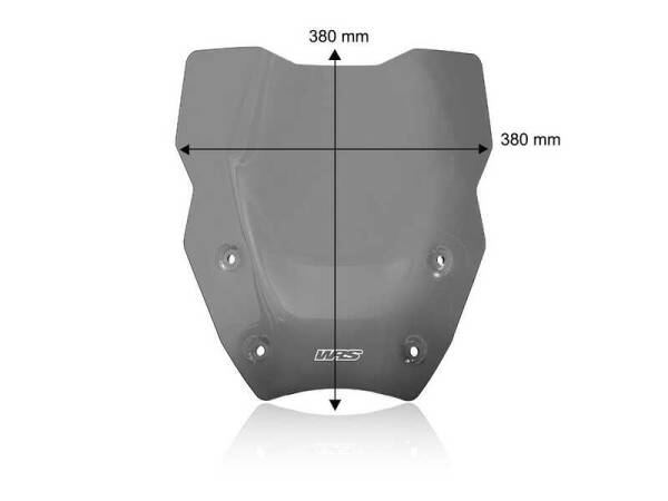 WRS BMW R1300 GS 2023-2025 TOURING RÜZGAR SİPERLİĞİ KOYU FÜME - 3