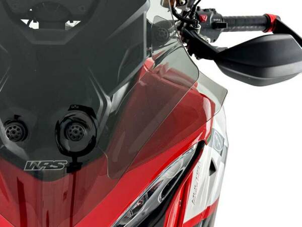 WRS DUCATI MULTISTRADA V4 / S / S SPORT / RALLY 2020-2025 KOYU FÜME YAN DEFLEKTÖR - 1