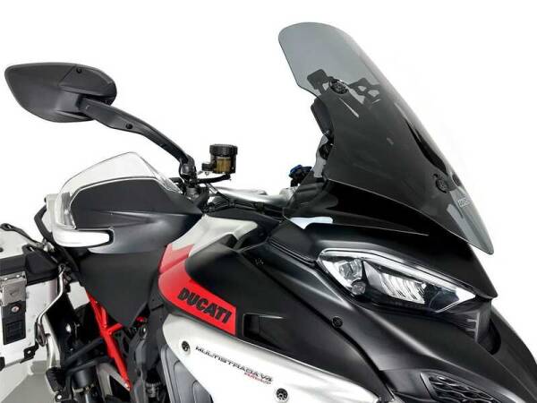 WRS DUCATI MULTISTRADA V4 / S / SPORT / RALLY 2020-2024 TOURING RÜZGAR SİPERLİĞİ KOYU FÜME - 2