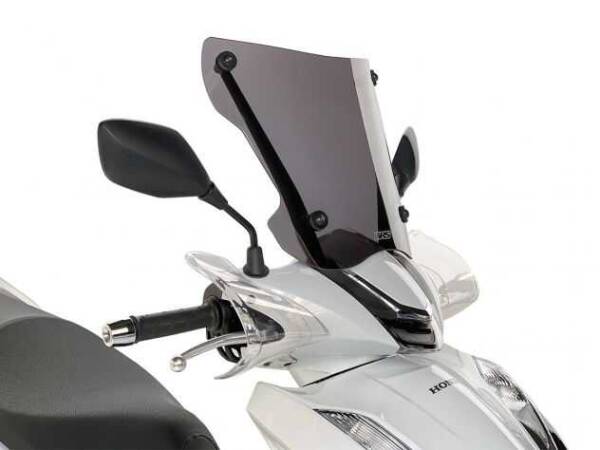 WRS HONDA SH 125 2020-2024 RÜZGAR SİPERLİĞİ KOYU FÜME - 2
